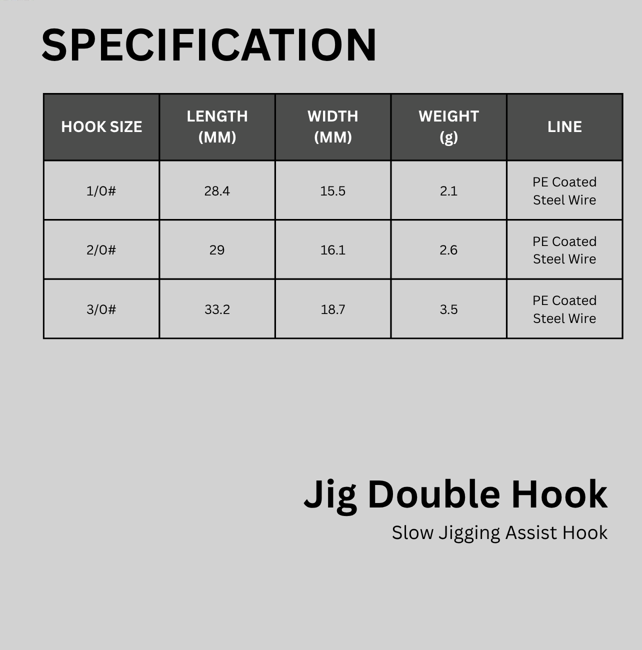 UV Luminous Jig Assist Hooks for Saltwater and Freshwater – Hand-Tied Double Hooks with PE Coated Steel Line & Reflective Fibers -  Double UltraNor Hooks - 2 Pack - 3 Size